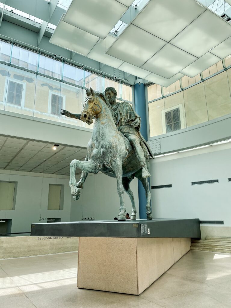 Equestrian statue of Marcus Aurelius
